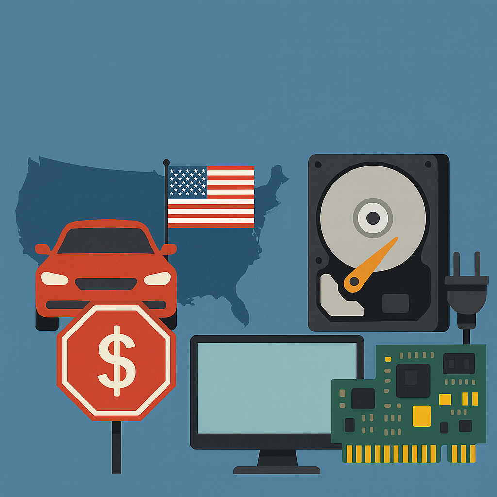 US-Zölle treffen nicht nur die Autoindustrie – Auswirkungen auf Deutschlands IT- und Elektrobranche