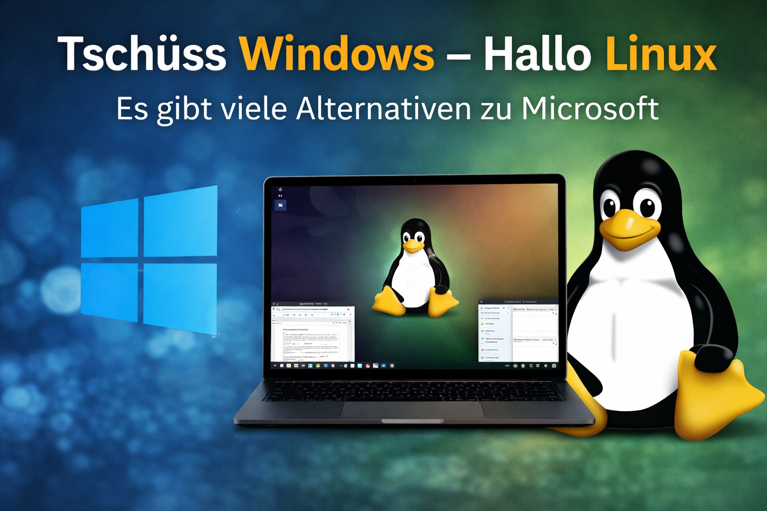 Tschüss Windows – Hallo Linux: Unabhängigkeit für Ihre IT
